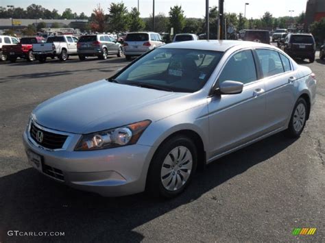 2009 Alabaster Silver Metallic Honda Accord LX Sedan 52454156 Photo