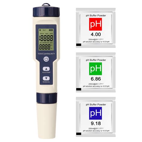 En Medidor De Prueba Profesional Multipar Metro Combinado Ph Ec Tds