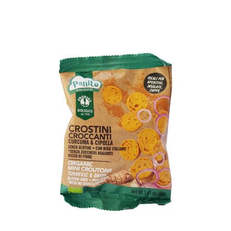 Mini Crutoane Cu Turmeric Si Ceapa Verde Fara Gluten 40g Probios Dr