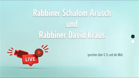 Wunder Durch Glauben Rabbiner Schalom Arusch Und Rabbiner David