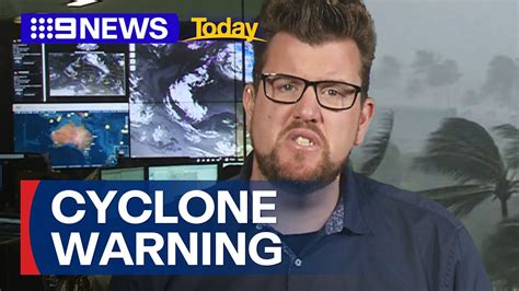 Bom Issues Tropical Cyclone Warning For Queensland 9 News Australia