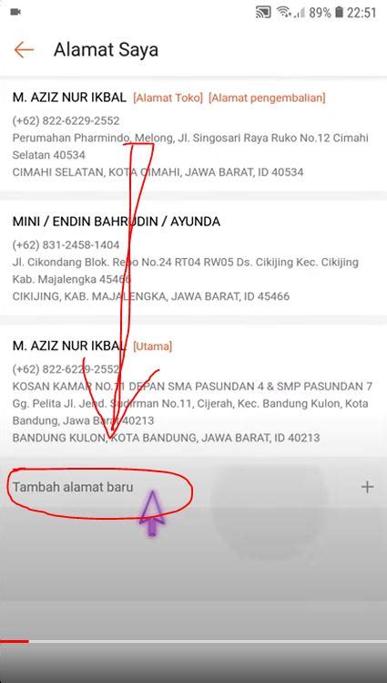 Cara Mengisi Alamat Di Shopee Terbaru Januari 2022 Tongbos