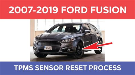 Tire Pressure For Ford Fusion 2018