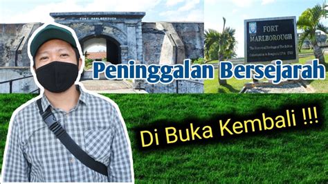 Benteng Marlborough Di Kota Bengkulu Peninggalan Bangsa Inggris Yang