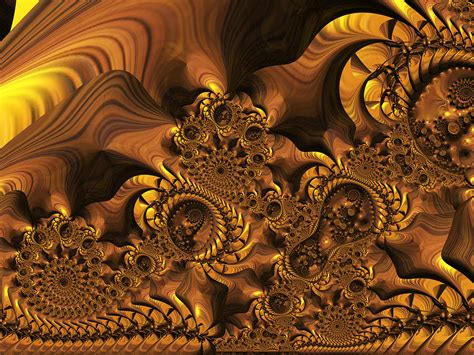 Steampunk Fractal Digital Art By Petra Koehler Rose Fine Art America