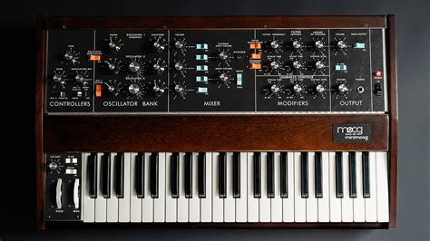 The iconic Moog Minimoog Model D synth is back in production and ...