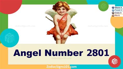 2801 Angel Number Spiritual Meaning And Significance Zodiacsigns101