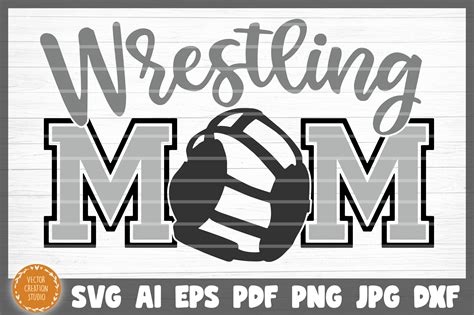 Wrestling Mama Svg Love My Wrestler Svg Png Cricut Cut File Digital