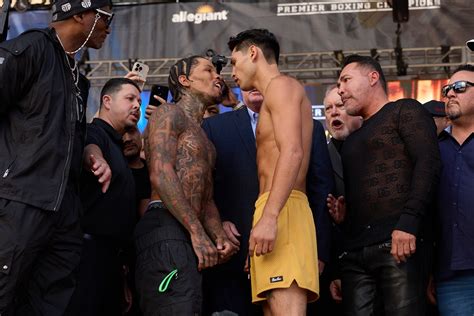 Max Boxing - News - Gervonta Davis vs. Ryan Garcia weigh-in