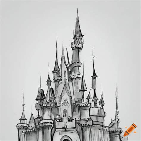 Aggregate 231+ disney castle drawing best - nanoginkgobiloba.vn