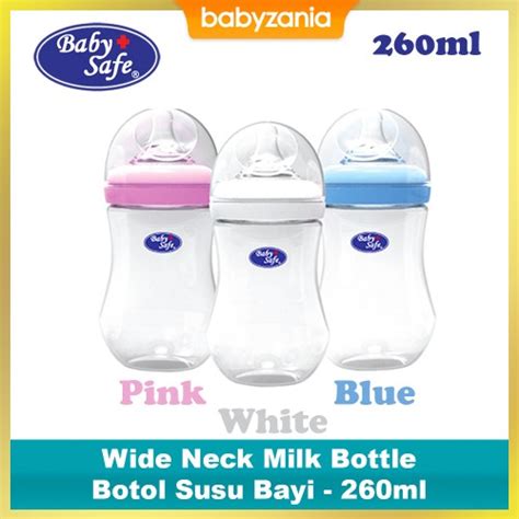 Baby Safe Wide Neck Milk Bottle Botol Susu Bayi Ml