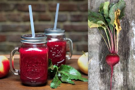 Rode Bieten Smoothie Met Appel En Kaneel Oermoes