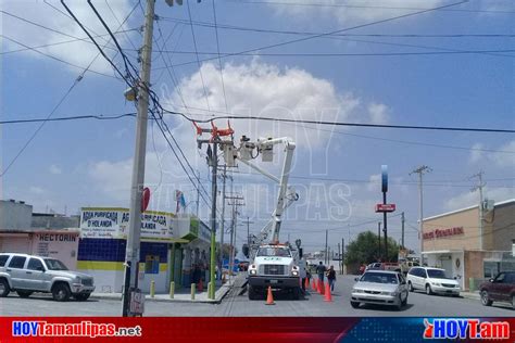 Hoy Tamaulipas Realiza Mantenimiento CFE De Matamoros Para Evitar