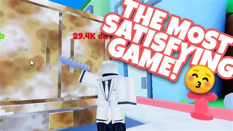 The Most Satisfying Roblox Game Pressure Wash Simulator Youtube