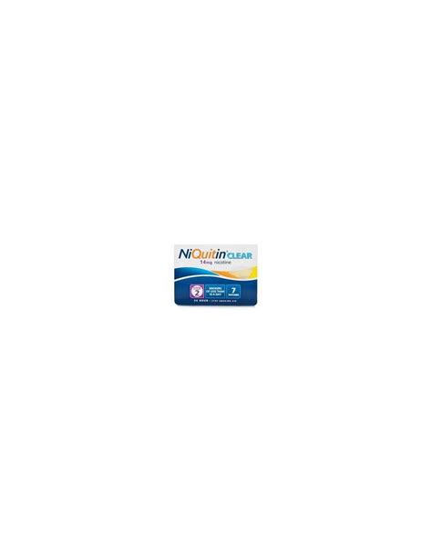 Comprar Niquitin Clear Mg H Parches Transdermico Farmacia Angulo