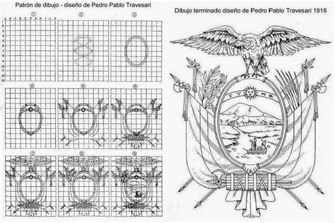 Escudo Del Ecuador Para Dibujar