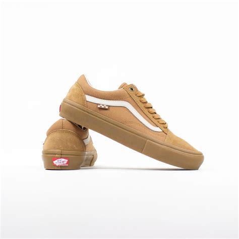 Vans Skate Old Skool Shoes Light Brown Gum Remix Casuals