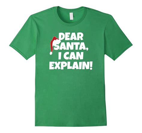 Dear Santa I Can Explain T Shirts Art Artvinatee