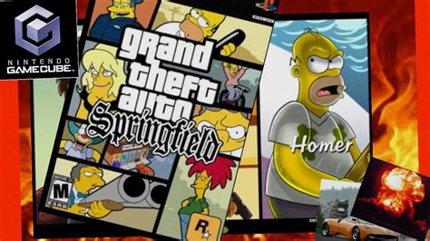 Gta Simpsons Edition The Simpsons Hit And Run Youtube