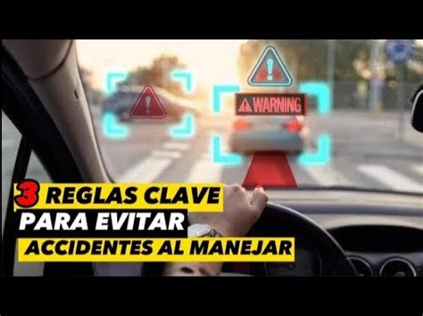 LAS CLAVES PARA EVITAR ACCIDENTES ConducTips YouTube