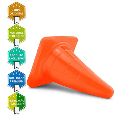 Plug Anal Gigante em PVC Flexível Formato de Cone Reto M 25 x 13cm