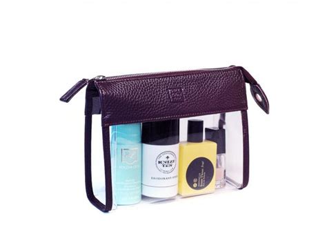 Toiletry Bag Transparent Pyramid R Horns Wien Online Shop