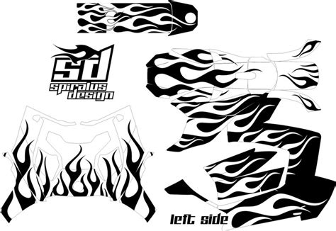 Can Am Ryker Sport Rally Graphic Wrap Decal Kit Etsy