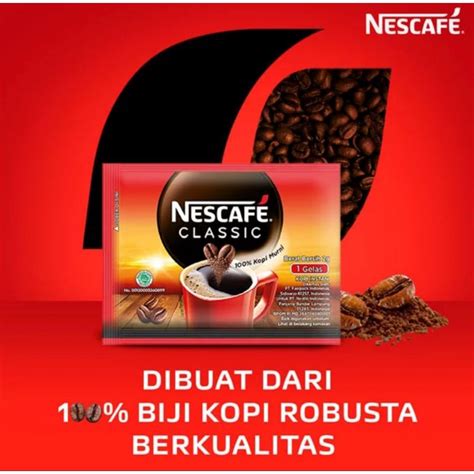 Jual Nescafe Classic Sachet Bag Era 2g Isi 1 Pcs Shopee Indonesia