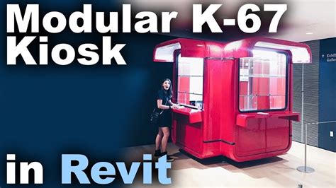 Modular K67 Kiosk In Revit Tutorial Youtube