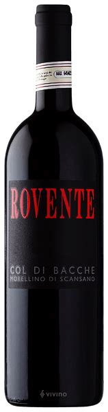 2016 Col Di Bacche Rovente Morellino Di Scansano Vivino US