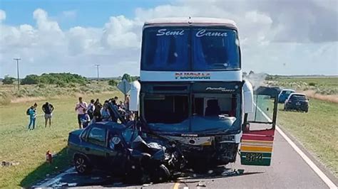 Dos Muertos Y Cinco Heridos Luego De Un Choque Frontal En La Ruta 11