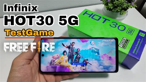 Infinix Hot G Testgame Freefire Mah Youtube