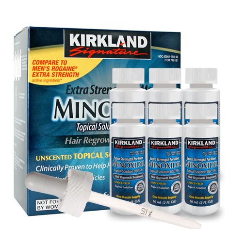 Minoxidil Kirkland 5 6 Meses De Tratamento Bando De Barbudos