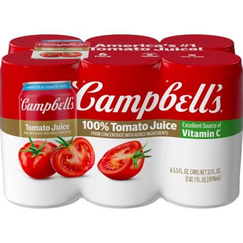 Campbell S Tomato Juice Can Ct Fl Oz Kroger