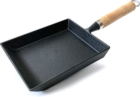 Amazon Kasian House Cast Iron Japanese Tamagoyaki Omelet Pan With