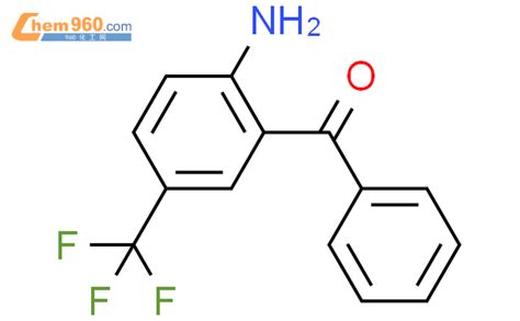 732 34 3 Methanone 2 amino 5 trifluoromethyl phenyl phenyl 化学式结构式