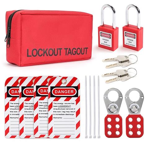 Buy Lockout Tagout Kit Safety Lockout Padlocks Loto Hasps Lockout