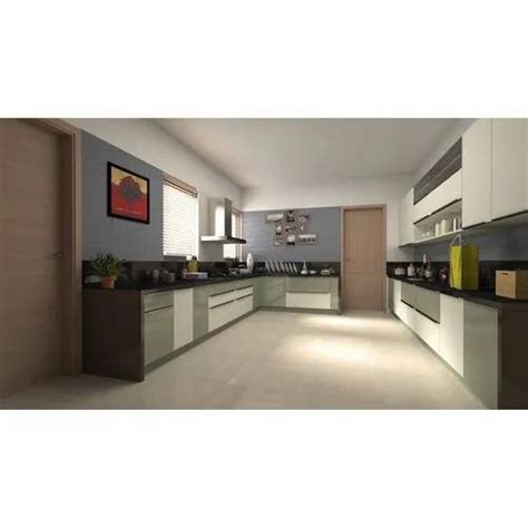 Parallel Shape Modular Wooden Kitchen At Rs Square Feet In Virar