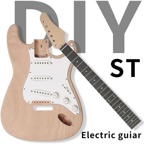 Kits De Guitarra El Ctrica Estilo St De Cuerdas Diy Con Cuerpo De