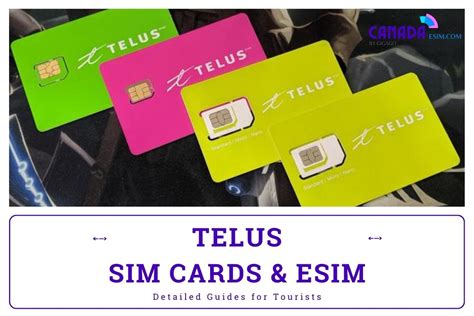 Telus SIM Card ESIM Detailed Guides For Tourists