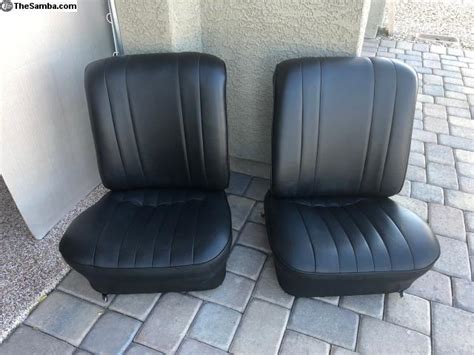 TheSamba VW Classifieds Porsche 356A T1 Leather Seats Pair