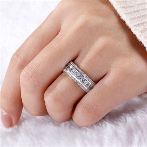 Jeulia Bague De Femme Simple En Argent Sterling Coupe Princesse Jeulia Fr