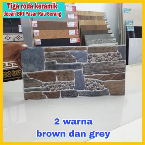 Jual Keramik Dinding Batu Alam X Ibiza Shopee Indonesia