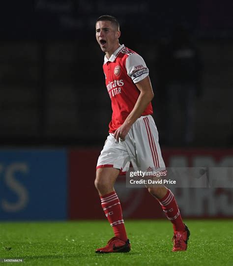 Luis Brown Of Arsenal During The Fa Youth Cup 3rd Round Match Between