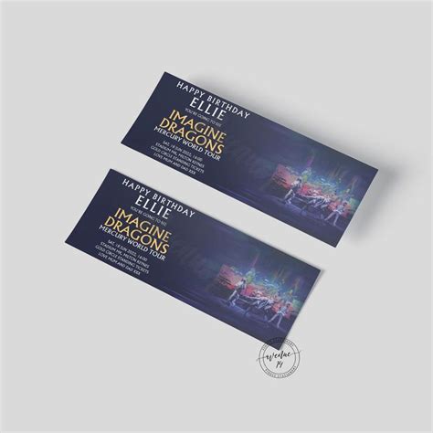 Two Tickets For Imagine The Dragon Concert