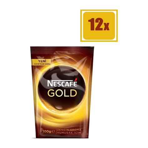 Nescafe Gold Kahve Ekonomik Paket Gr Li Set Fiyat