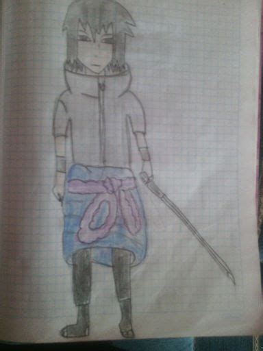 Mi Dibujo De Sasuke Uchiha Naruamino Amino