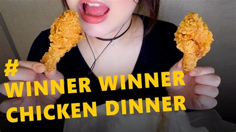 Asmr Fried Chicken Legs Eating Sounds🍗 Youtube