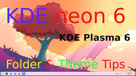 Kde Neon 6 New Kde Plasma 6 Tips On Themes And Cursors Youtube