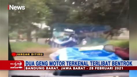 Dua Kelompok Geng Motor Di Bandung Barat Terlibat Bentrok Tewas